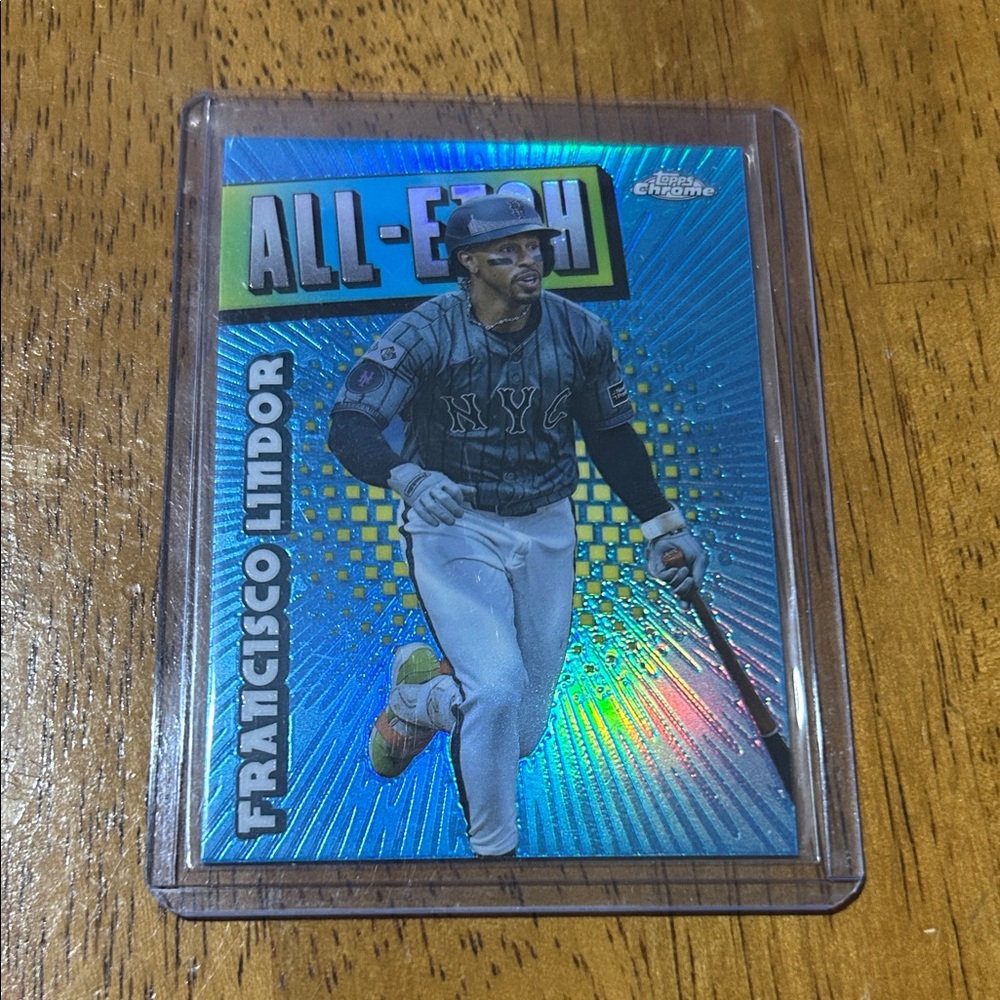 2025 Topps Chrome Francisco Lindor - All Etch
